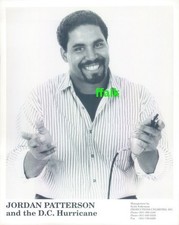 Press Photo: JORDAN PATTERSON & the D.C. Hurricane 8x10 B&W