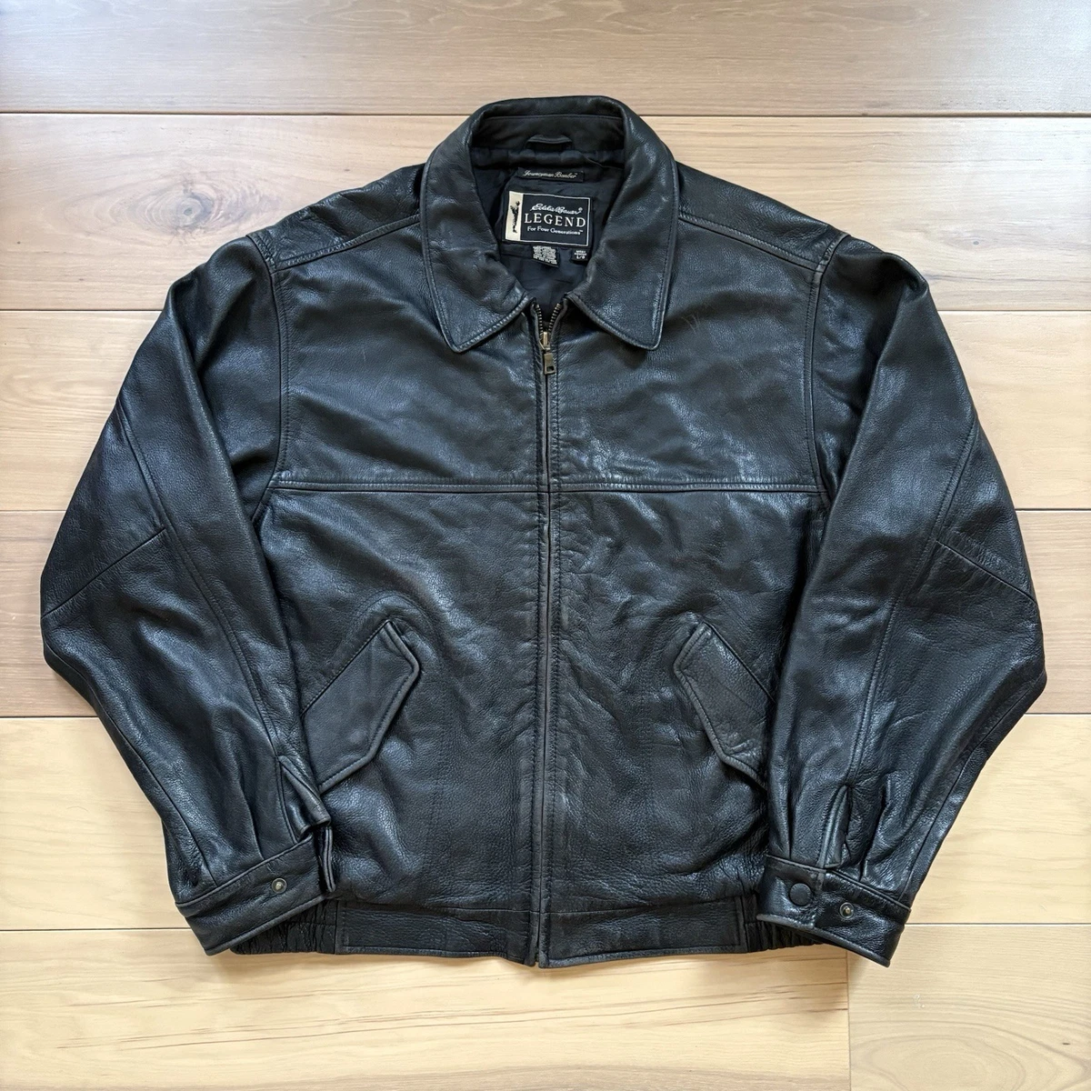 Eddie Bauer Leather Outer Shell Coats, Jackets & Vests for Men for
