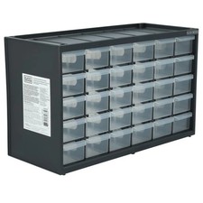 Blackdecker Small 30 Drawer Bin System Black - Bdst40730bk