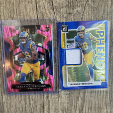 Panini Select & Donruss Optic Terrance Ferguson Rookie Patch Rams 2 Card Lot