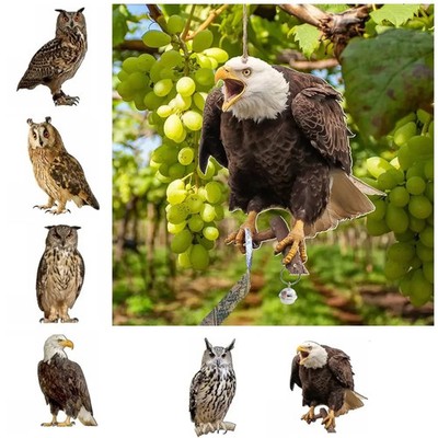Falke Vogelschreck Taubenabschreckgeräte Schreck mit Reflexband für Garten