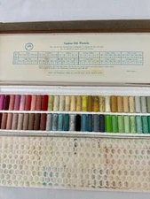 Vintage Guitar Oil Pastels Full Box 60 Colors Half  Size Series A Japan  #2