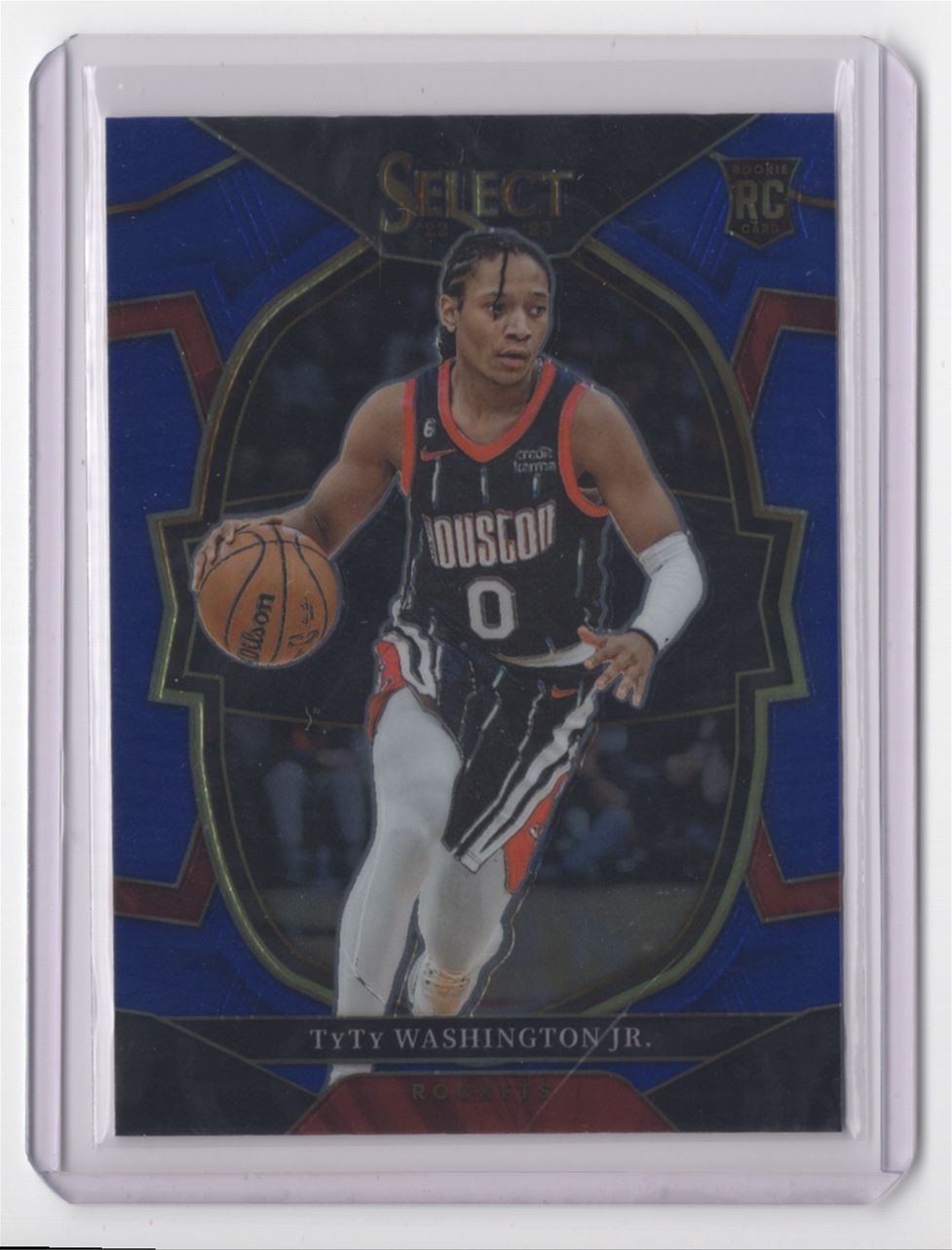 2022-23 Panini Select TyTy Washington Jr. Rookie Houston Rockets #70
