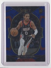 2022-23 Panini Select TyTy Washington Jr. Rookie Houston Rockets #70