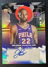 Johni Broome, Topps 2025/26, Rookie Auto /10, Contemporary Marks -  CM-JO, 76ers