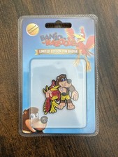 SEALED Banjo-Kazooie Limited Edition Enamel Pin Badge RARE Banjo Kazooie