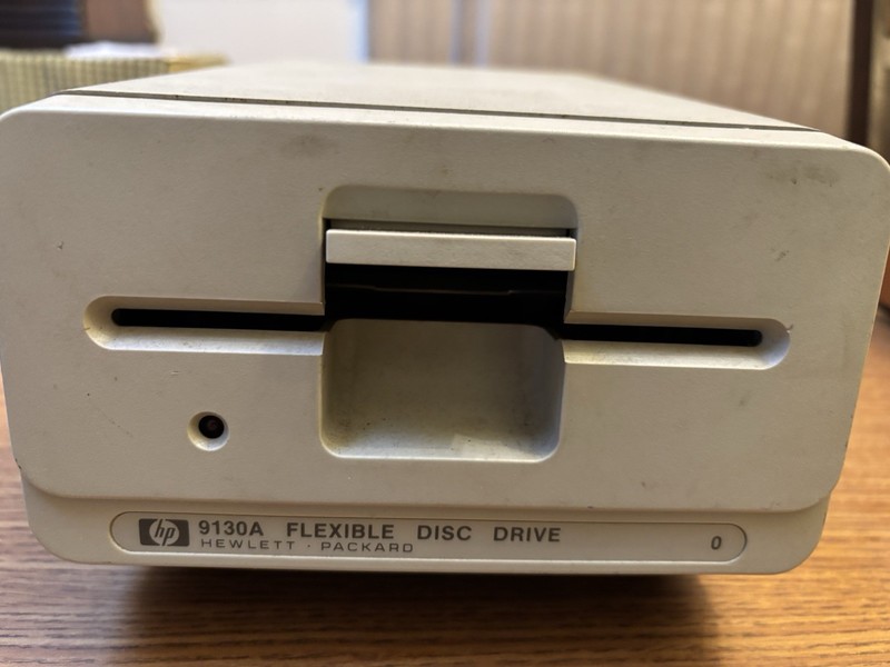 Hewlitt Packard 9140A Vintage Computer Flexible 5 inch Disc Drive