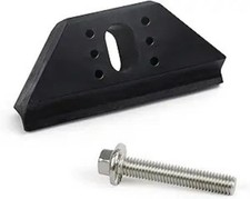 304 Stainless Steel Base Clamp Battery Hold Down Kit with Bolt, Compatible wt
