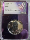 1964 Proof Kennedy NGC graded PF 67 in Trader Bea Purple Core
