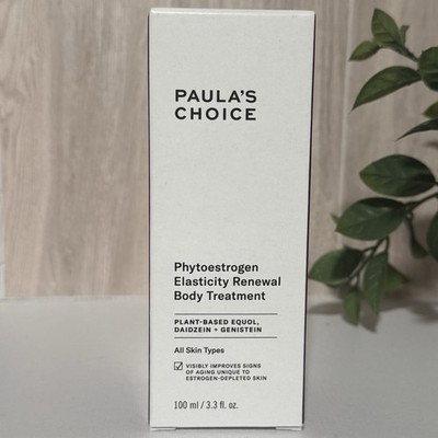 Paula's Choice Phytoestrogen Elasticity Renewal Body Treatment   3.3 oz New