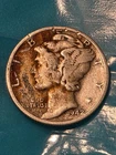 1942-P   MERCURY  %90  SILVER DIME  90% SILVER