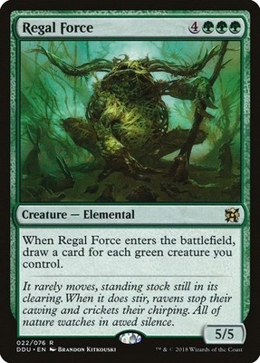 Regal Force - 22 - Duel Decks: Elves vs. Inventors - MTG