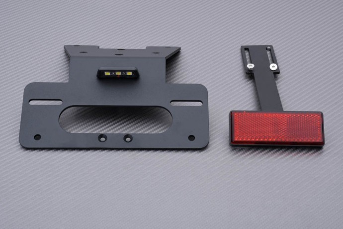 Support de plaque pour Honda Monkey 125 résistant aux vibrations et intempéries - 3