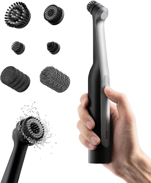 HOTO Wand? Cepillos Limpieza Hogar Eléctrica, Cepillo para Limpiar Juntas 