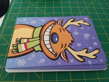 HALLMARK Holiday Greeting Cards Reindeer Smiling Snowflake 10 Lot Envelopes