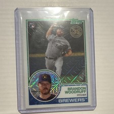 Topps Brandon Woodruff Brewers 2018 Silver Pack Rookie 35th Anniversary #4