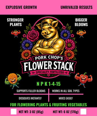 #ad #ad Pork Chops Flower Stack Water Soluble Fertilizer 1 4 15 Bloom Booster Hydro Soil $36.99