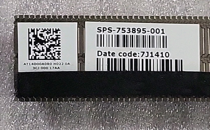 753895-001 Hp Cpu Heatsink 15-G014DX *D6