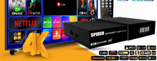 4K UHD SPIDER 1 PLUS SUPER PRO Receiver 5G Android Satellite YouTube 10 Years