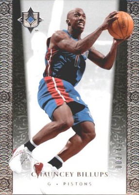 2006-07 Ultimate Collection #34 Chauncey Billups /499 - BSK