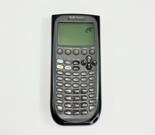 Texas Instruments TI-89 Titanium Graphing Calculator Working Dark Spots No Cover