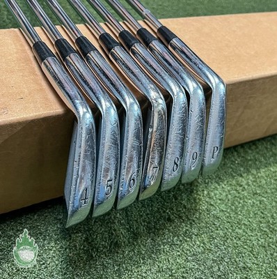 Used RH Mizuno MP-69 Irons 4-PW Dynamic Golf S300 Stiff Flex Steel