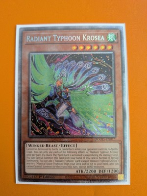 Radiant Typhoon Krosea | DOOD-EN015 | Starlight Rare | Doom of Dimensions