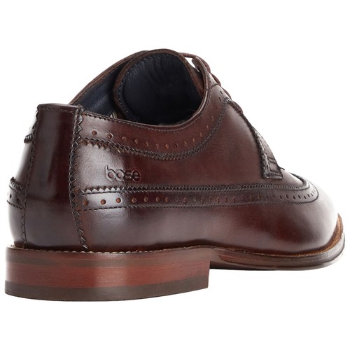 Zapatos Base London Para Hombres Havisham Brogue Cuero Con Cordones Trabajo Escuela Formal Inteligente - Imagen 9 de 21