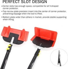 8 Foot Extension Handle for Board Corner Protector, Angle-Adjustable Head