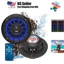 5.25 Inch Marine Speakers - Weatherproof, 150 Watts Per Pair, 75 Watts Each, ...