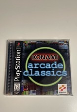 Konami Arcade Classic PS1 PlayStation 1 CIB w Registration Very Good