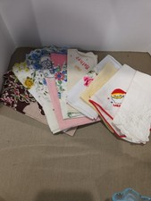 Vintage Womens Hankie Lot of 10 All In Good Condition