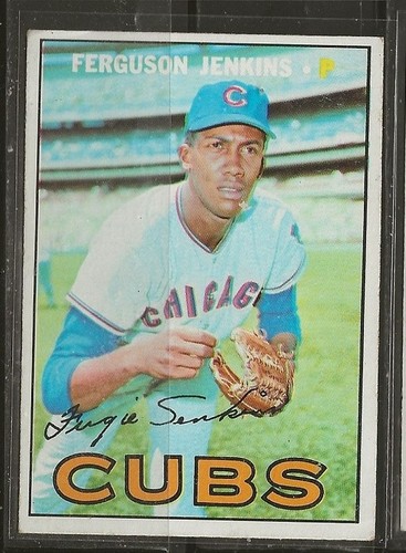 Ferguson Jenkins #333 1967 Topps card