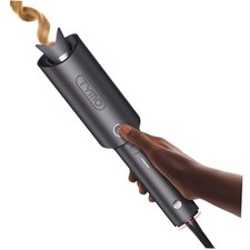 Automatic Rotating Curling Iron - CURLPRO Beach Waves 1 inch Metallic Gray