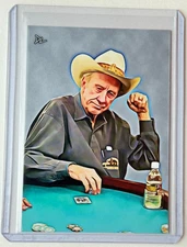 Thomas Preston Jr. Limited Edition Artist Signed Poker Legend Trading Card 2/10