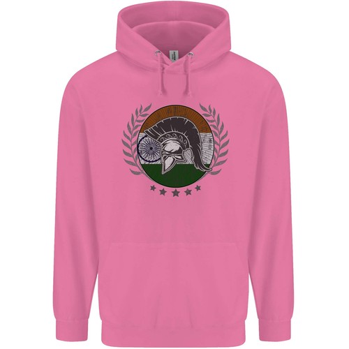 India Bodybuilding Flag Gym Training Indian Childrens Kids Hoodie - Picture 6 of 39