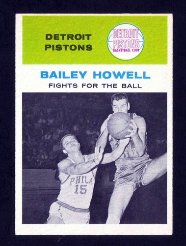 Bailey Howell #55 1961 Fleer card