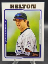 2005 Topps Baseball Todd Helton Colorado Rockies #385