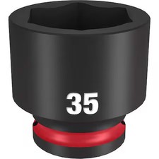 Milwaukee Tool 49-66-6267 35Mm Shockwave Impact Duty 1/2 In. Drive Standard 6