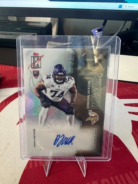 2025 Topps Signature Class - Donovan Jackson #241 Chrome Autographs (AU, RC)