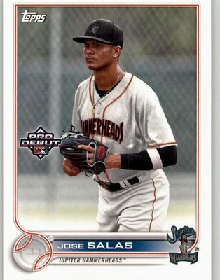 2022 Topps Pro Debut Jose Salas #PD-197 Jupiter Hammerheads