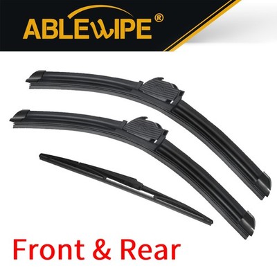ABLEWIPE Front and Rear Wiper Blade 28''18''16'' Fit for TOYOTA PRIUS 2022-2016,3pc