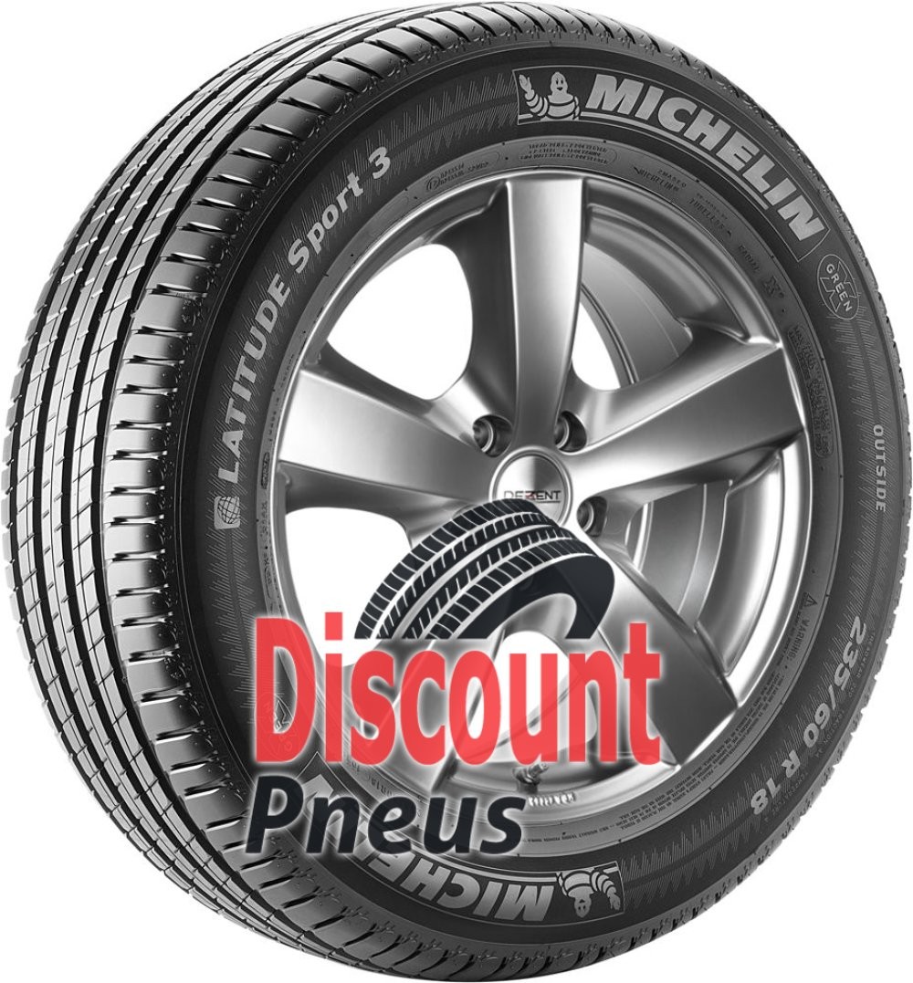 Michelin Latitude Sport 3 pneu 245/65 R17 adhérence pluie et charge XL