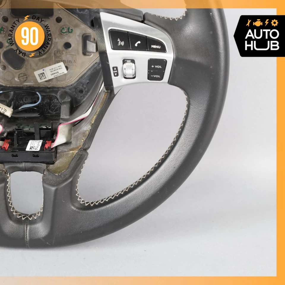 08-18 Volante de cuero para conductor Bentley Continental GTC GT Flying Spur OEM Foto 4 de 4