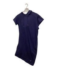 ALEXANDER McQUEEN                    Hoodie dress navy 345680 RDJ07