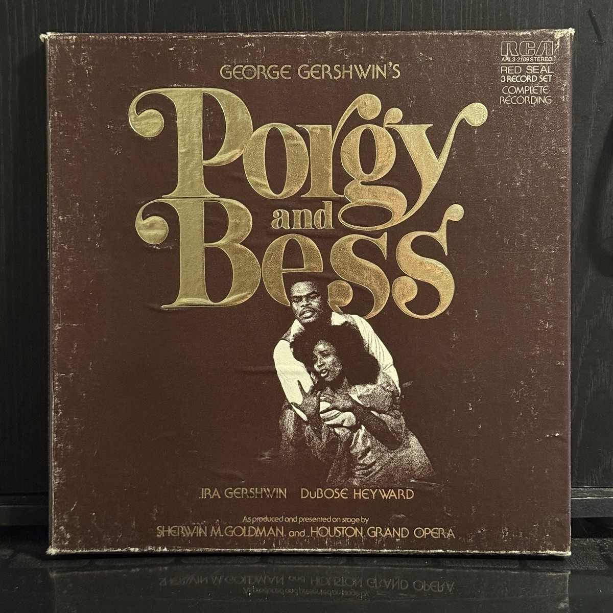 【ＬＰ盤面良好】Porgy And Bess NM George Gershwin Porgy & Bess 1977 RCA Red Seal 1st Press 3xLP