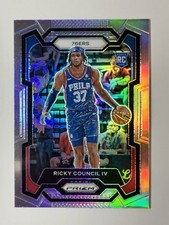 2023-24 Panini Prizm - Ricky Council IV #294 Silver Prizm (RC)