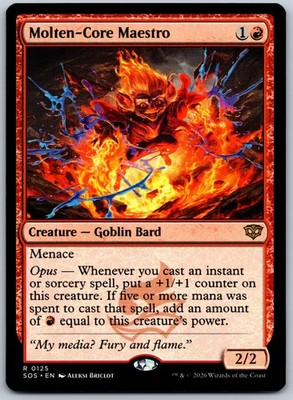 Molten-Core Maestro R Secrets of Strixhaven 125 NM