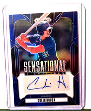 Colin Houck Sensational Signatures Blue Auto /49 – 2025 Prizm New York RC