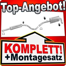 Auspuff für SEAT AROSA 1.0 1.4 Auspuffanlage